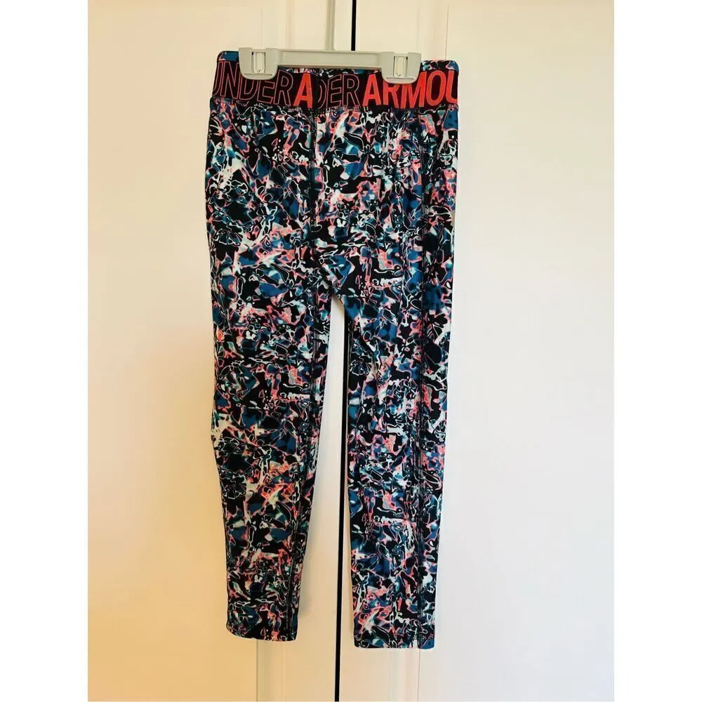 Under Armour‎ HeatGear Crop Leggings - Girls